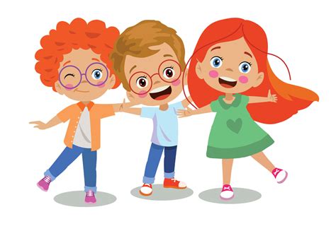 school friends cartoon images